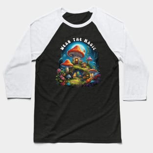 Wear The Magic Mushroom Baseball T-Shirt